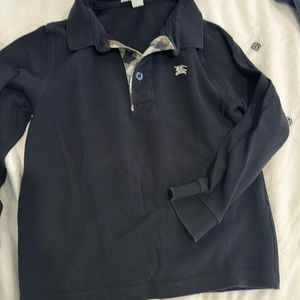 Burberry polo long sleeve